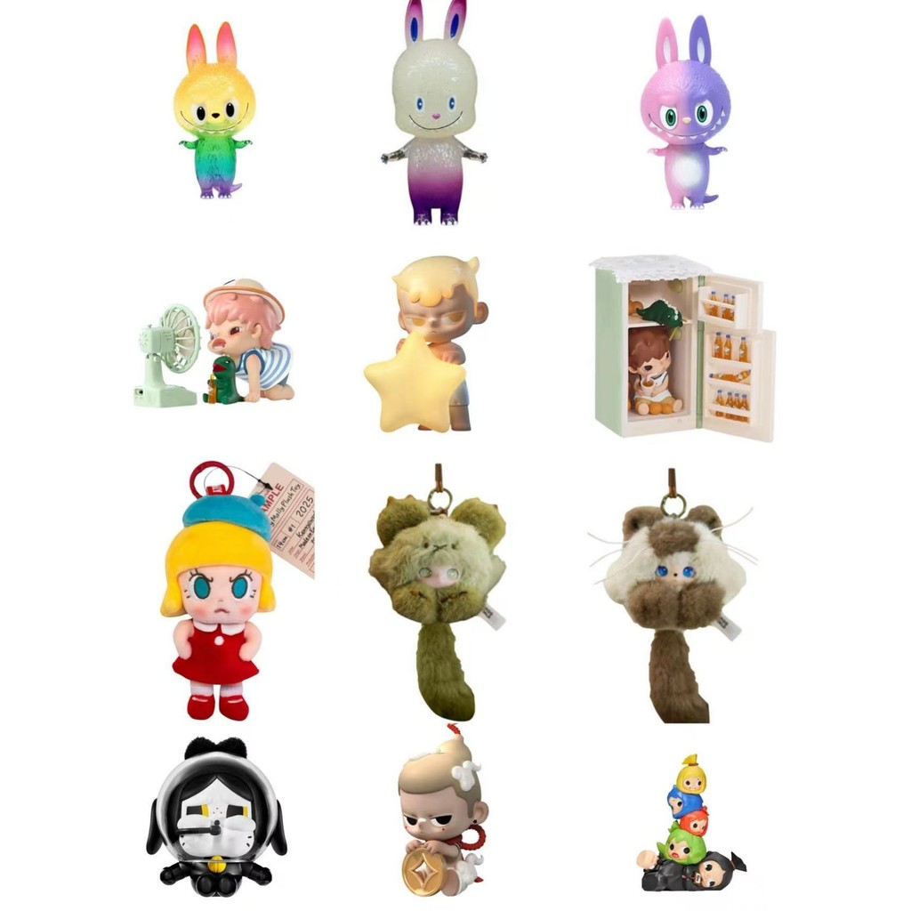 POPMART Beijing Exhibition Limited Figure hirono nyota zsiga dimoo molly &--- &