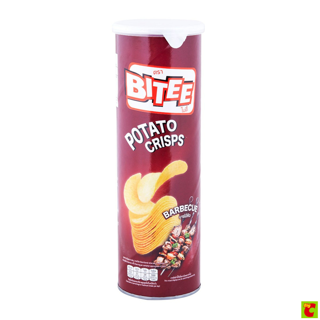 ไบตี้ มันฝรั่งทอดกรอบ รสบาร์บีคิว 110 ก.