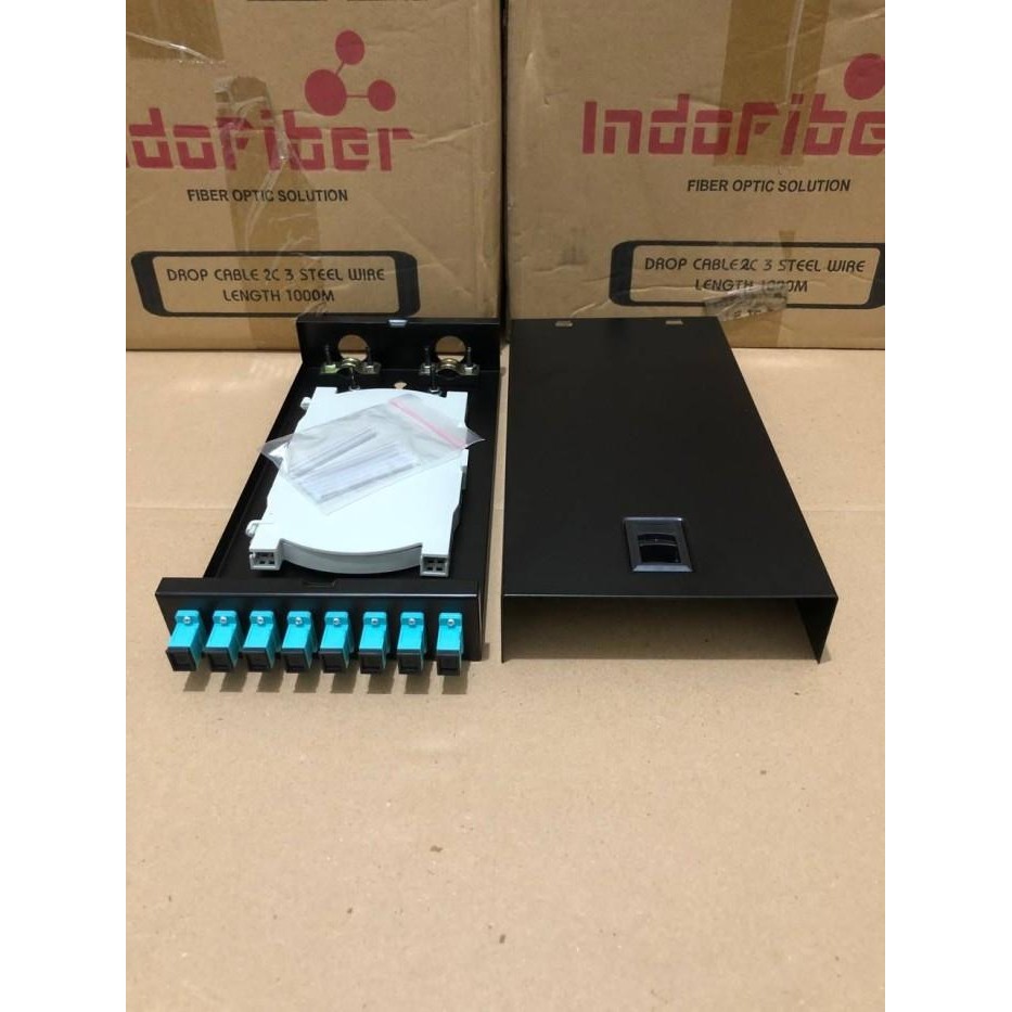 8 core SC Multimode OM3 / mini OTB 8 พอร์ต SC OM3