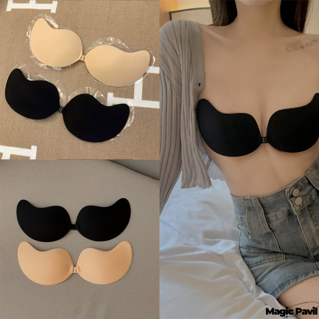 【Magic】พร้อมส่ง | CUP A/B/C/D บราปีกนก แผ่นซิลิโคนชุดเจ้าสาว กันน้ำ อยู่ได้ 12 ชม
