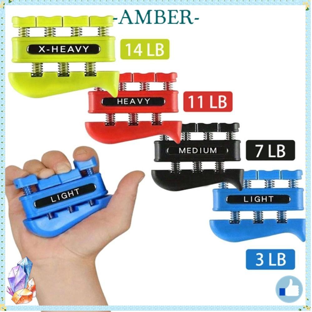 AMBER เครื่องบริหารมือและนิ้ว สำหรับ Musician และการปีนเขา พกพาได้ง่าย ช่วยเพิ่มความแข็งแรงของนิ้วมือและข้อมือ