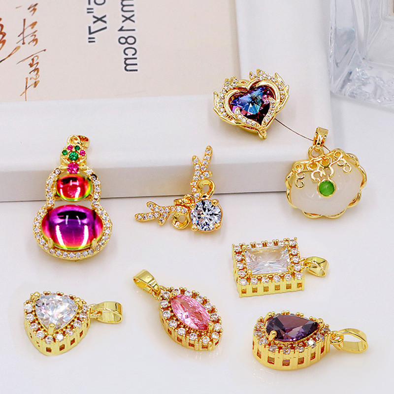 จี้ 18K Love Geometric Accessories