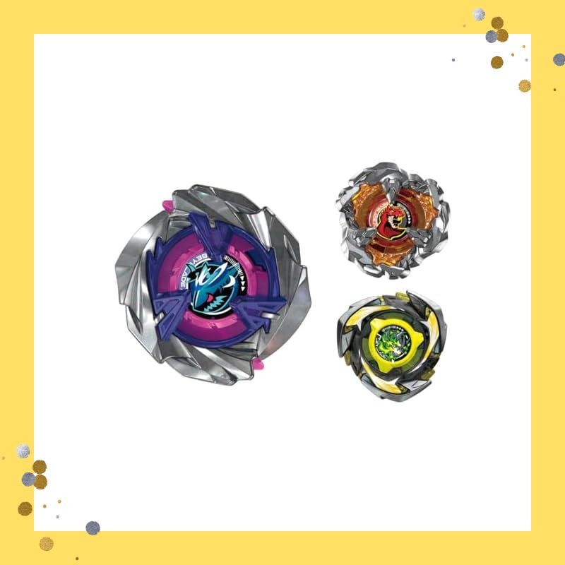 TAKARA TOMY BEYBLADE X BEYBLADE X UX-15 Shark Scale Deck Set