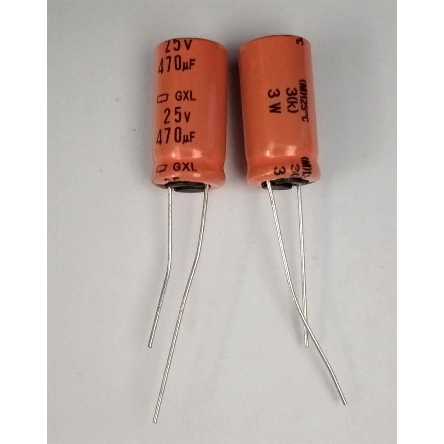 SPaRePaRt Elco Capacitor 470uf 25v GXL