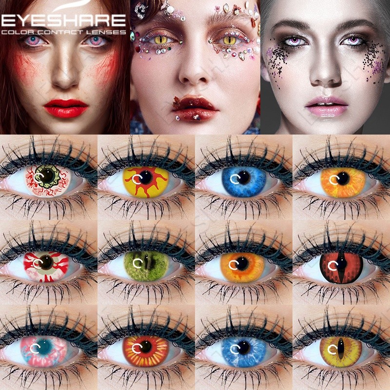 EYESHARE คอสเพลย์สี Series คอนแทคเลนส์นุ่มสีคอนแทคเลนส์ความงามเลนส์ตาฮาโลวีนเครื่องสําอางเลนส์
