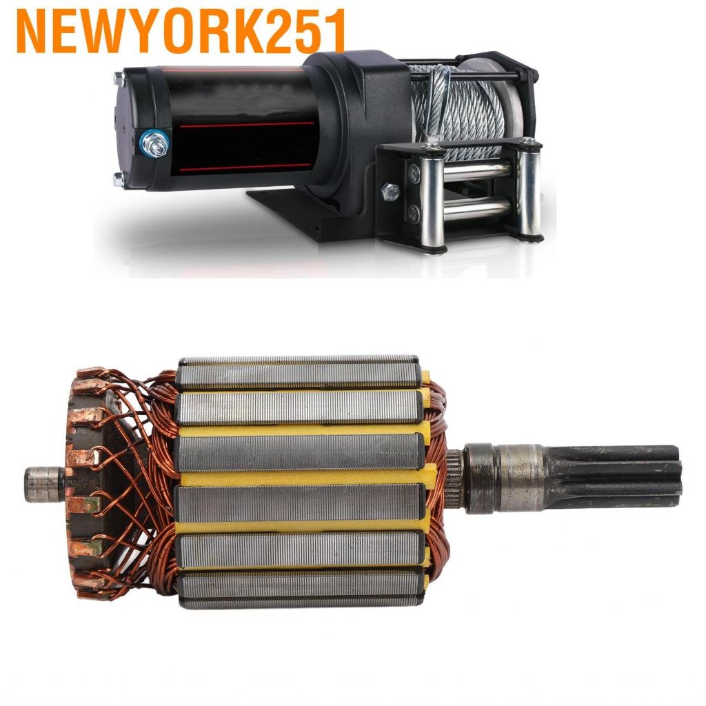 Newyork251 Joy Moto Shop-th DC12V Winch Motor Rotor Metal Easy Engine ติดตั้งสำหรับ 3000lb 4x4 ATV