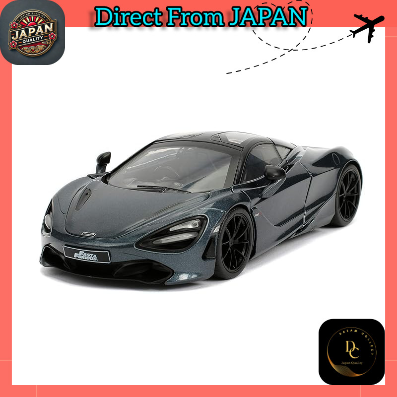 JADATOYS 1:24 Fast and Furious Diecast Car SHAW'S MCLAREN 720S