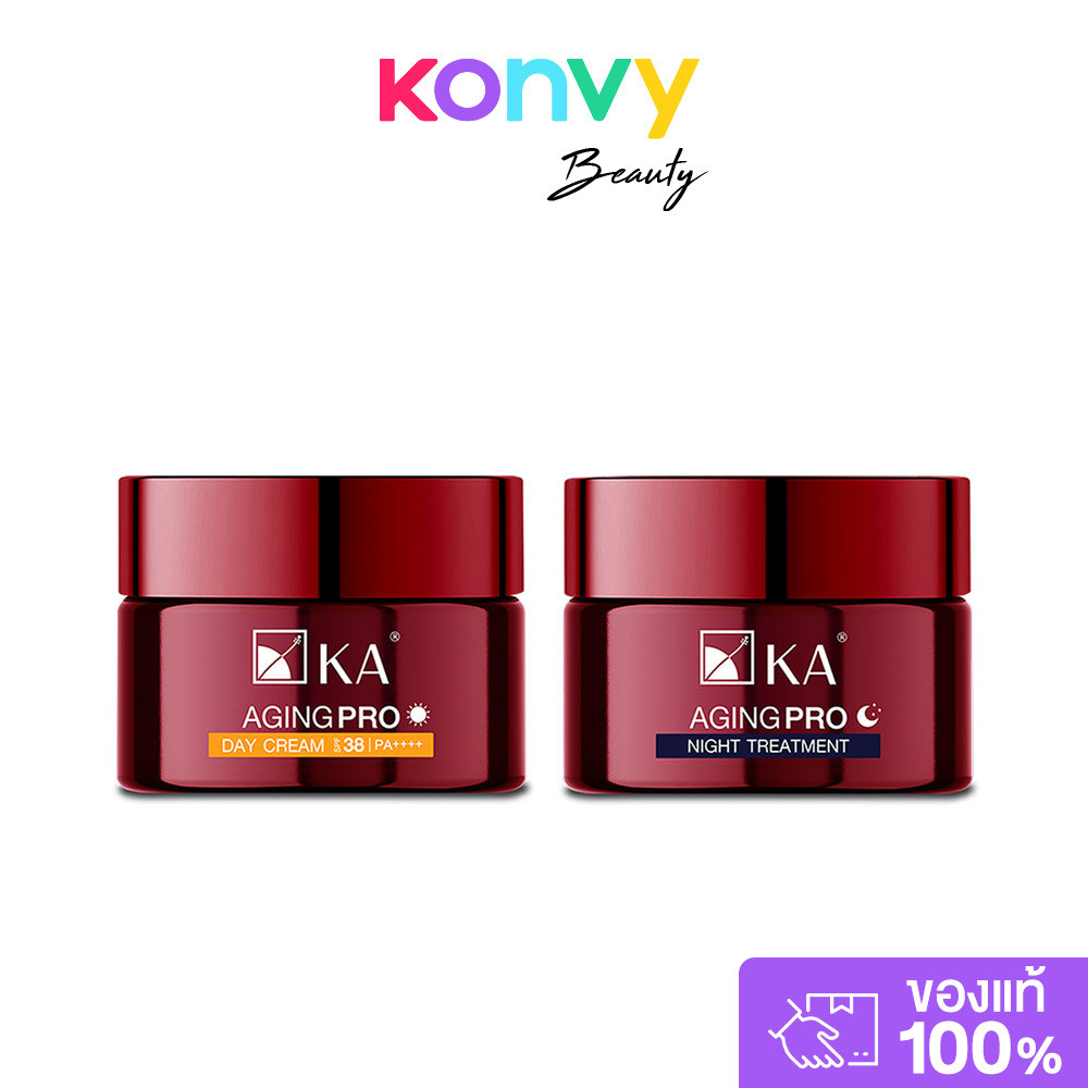 KA Set 2 Items Aging Pro Day Cream SPF38 PA++++ 30g + Night Treatment 30g..
