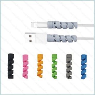 HU3 ปลอกป้องกันซิลิโคนสายข้อมูลสากล ที่ม้วนลวดแบบเกลียว ทนทา…