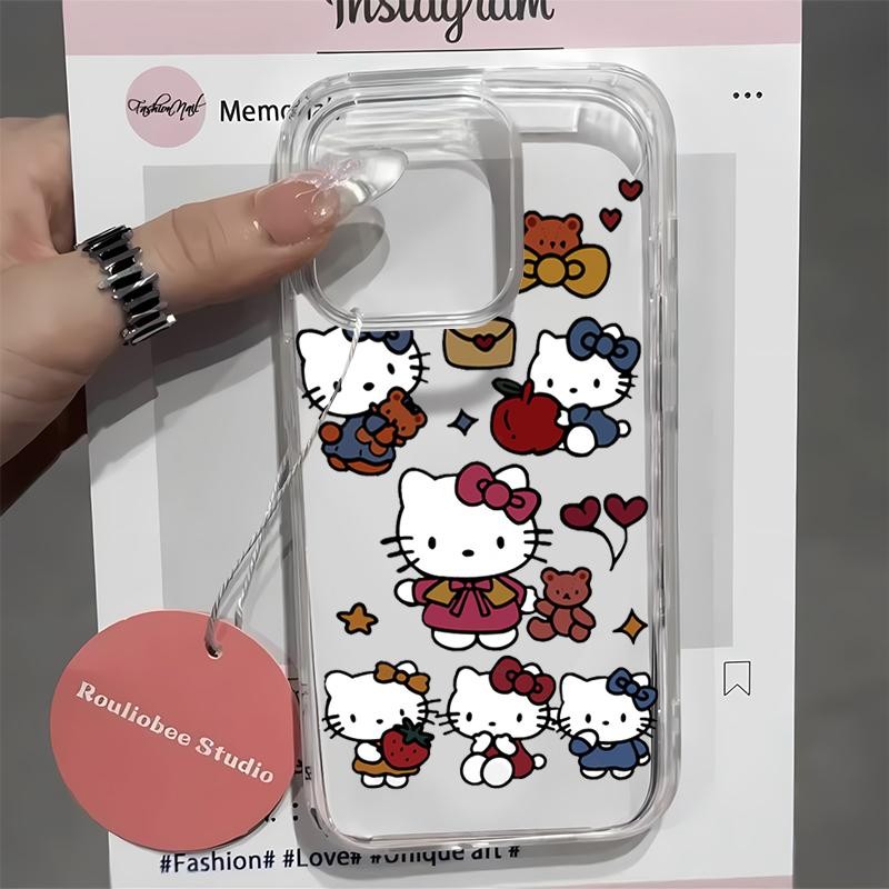 กรณี KT มาใหม่ล่าสุดสําหรับ iPhone 11 15 13 16 14 12 12PRO 13PRO XSMAX 13PROMAX 12PROMAX 7PLUS 16PLU