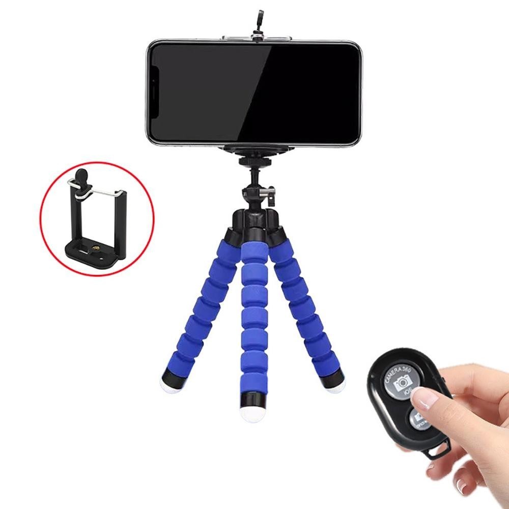 Versatile Portable Multi-functional Octop Phone Stand Desktop Live Streaming with Remote