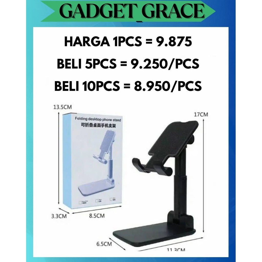 GG STAND FOLDING PHONE HOLDER HD23 HP STENT สําหรับ CHILDRENS ONLINE SCHOOL DARING HD-23