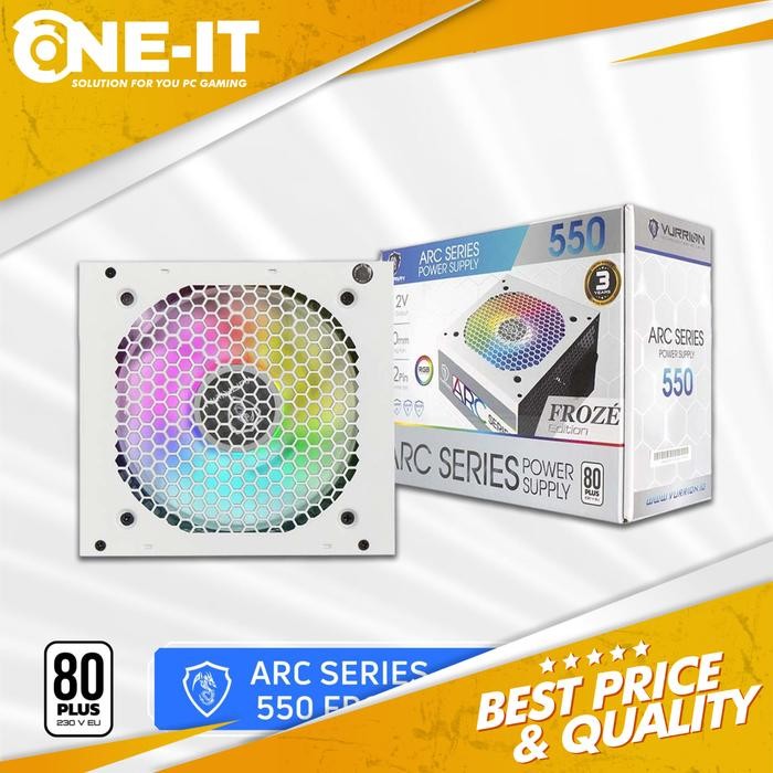 PSU VURRION 550W ARC SERIES FROZE 550 พาวเวอร์ซัพพลาย ATX