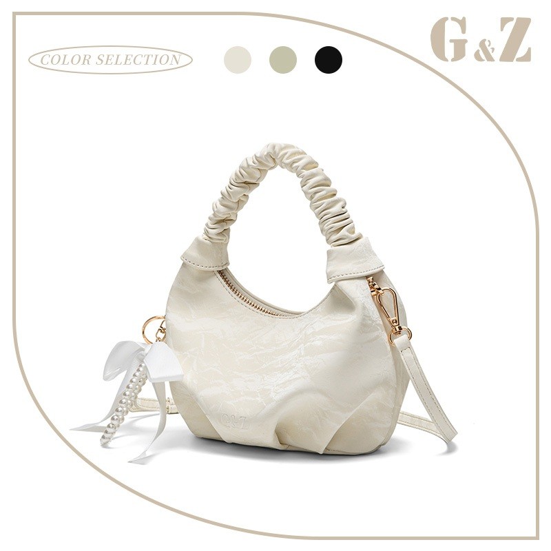G&Z Glam Noir - Luxury Party HandBag 2025 / กระเป๋าสะพายอินเทรนด์ / กระเป๋าสะพายหนัง / HandBag