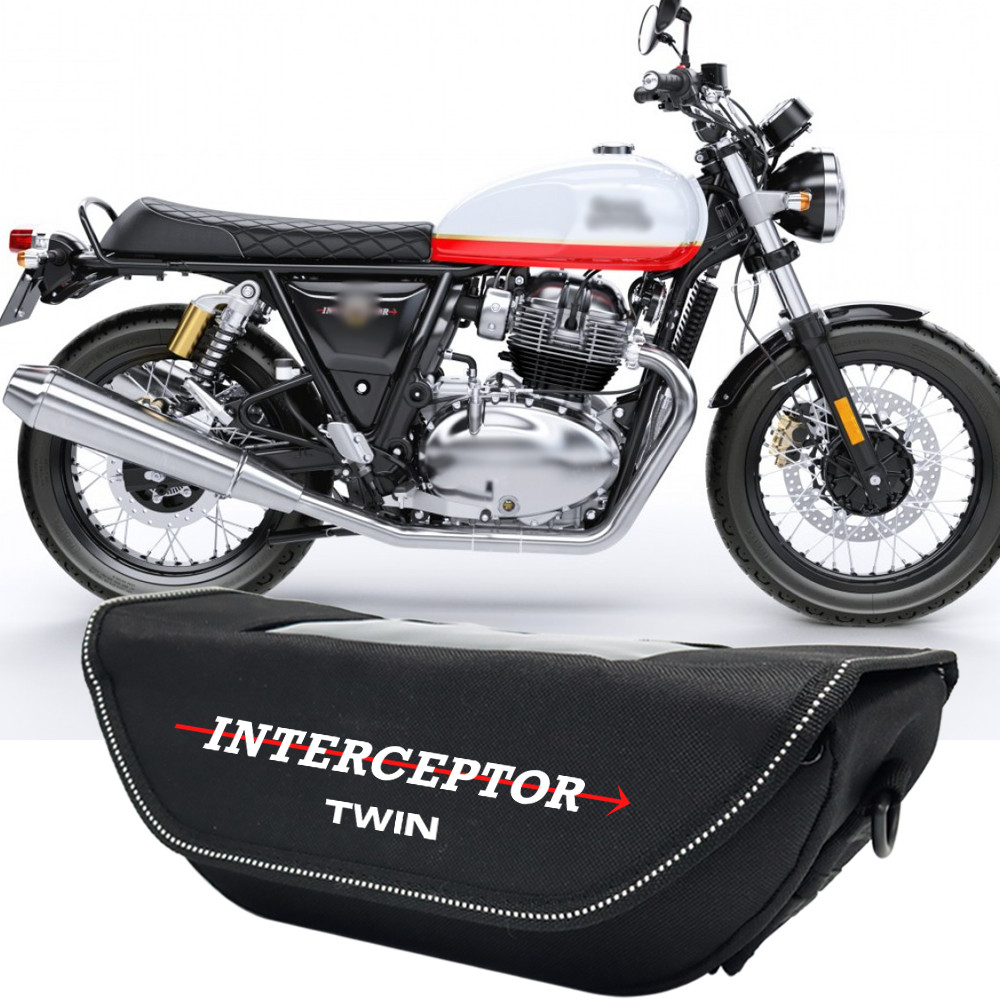 สําหรับ Interceptor 650 Interceptor 650 Twin Continental GT650 กระเป๋าแฮนด์รถจักรยานยนต์กันน้ํา Hand