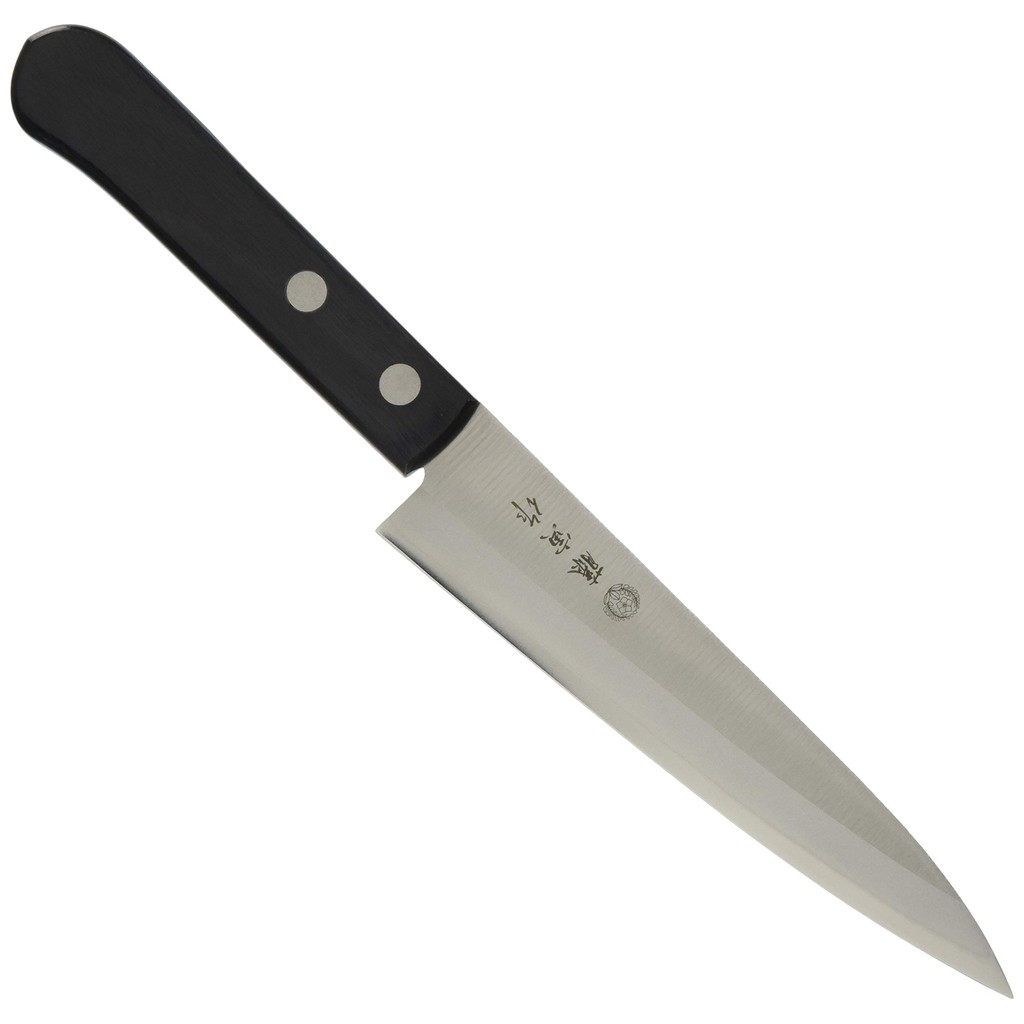 Tojiro Petty Knife 135mm – DP Cobalt Alloy Steel, Double-Bevel (FU-304)