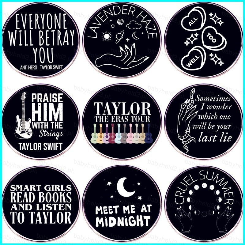 เข็มกลัดโลหะ Taylor Swift อัลบั้ม BY2 สำหรับแฟนคลับ