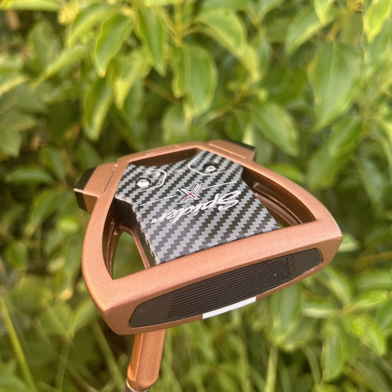 จัดส่งพัตเตอร์กอล์ฟ Spider Spider Golden Spider Spider ฝาครอบหมวกคลับ Spider-Man