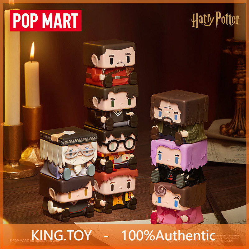 P POPMART POPMART Harry Potter POP CUBE-1 Series รูป Mystery Box ตกแต่ง