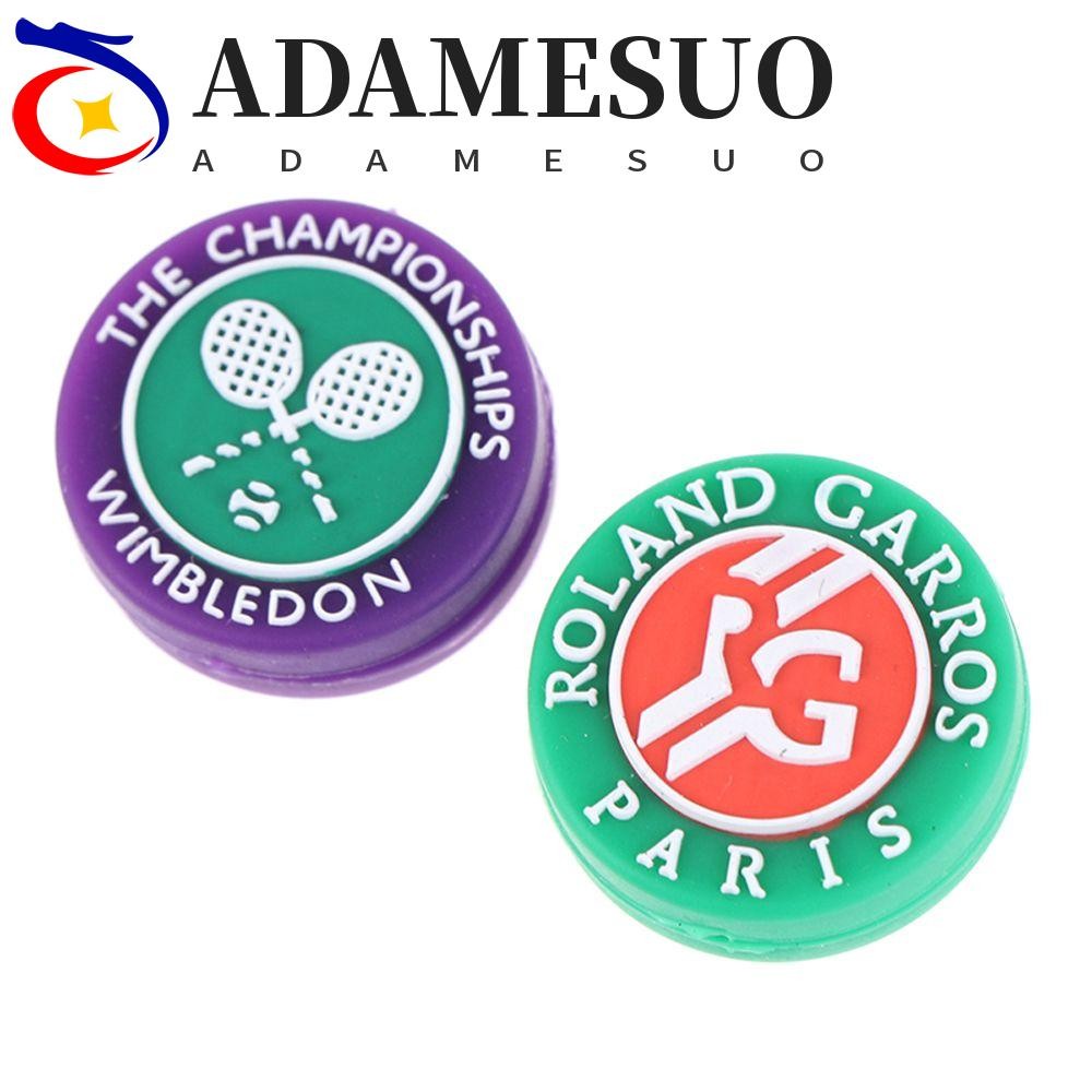 ADAMESUO ไม้เทนนิส_staff_อุปกรณ์_strings_dampers ซิลิโคนป้องกันการสั่นสะเทือนสำหรับแร็กเกตเทนนิส