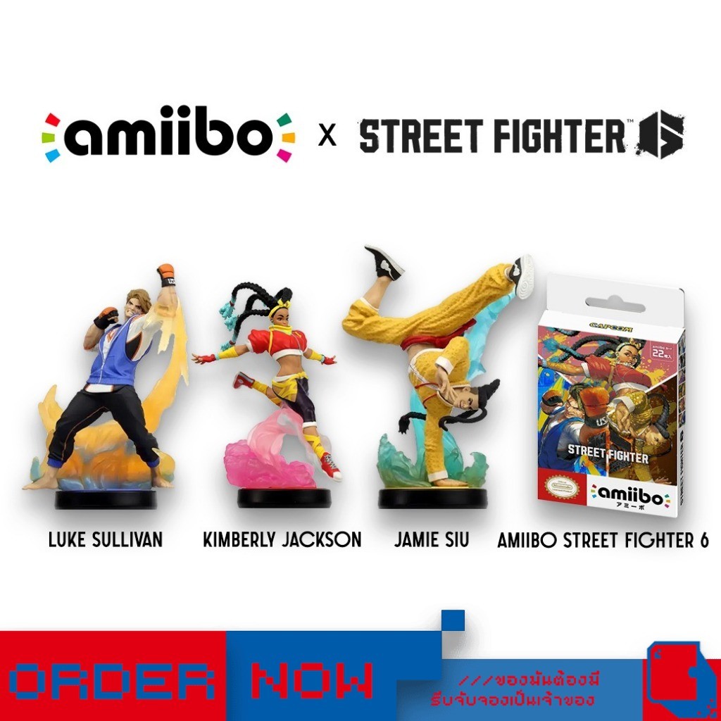 Nintendo Switch™ NS2 amiibo Street Fighter 6 Series Figure | bY ClaSsIC GaME |