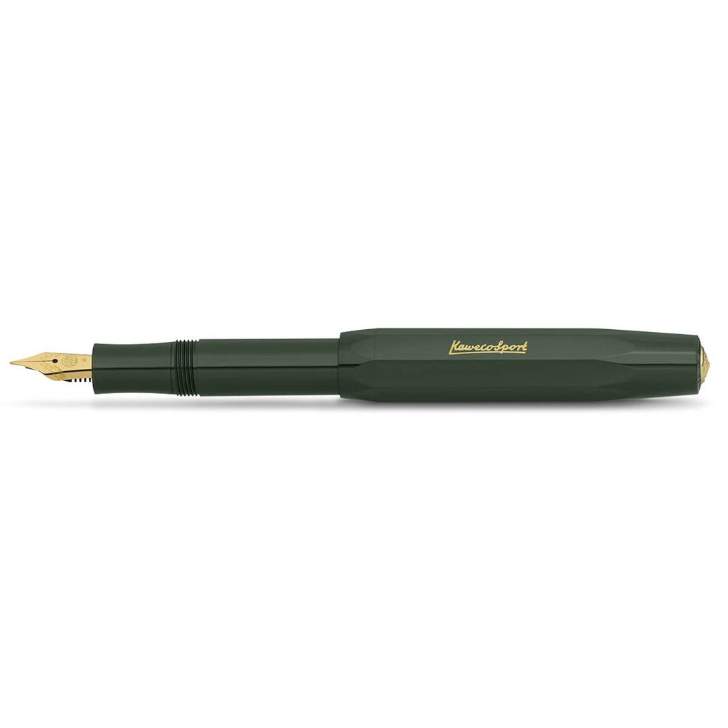 Kaweco Classic Sport Fountain Pen M Medium Nib Green CSFP-GN Authorized