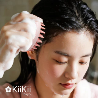 KiiKii หวี แปรงสระผม แปรงแชมพู แปรงหวีผม นวดหนังศีรษะ ทำความสะอาดผม นวดผ่อนคลาย ช่วยขจัด รังแค