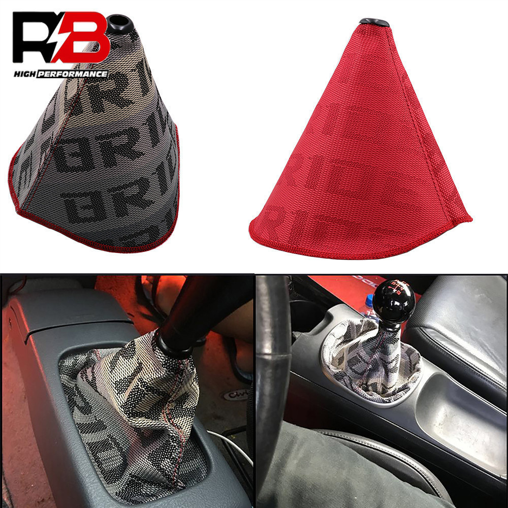 เจ้าสาวแข่งไฮเปอร์ผ้าเปลี่ยนลูกบิด Shifter Boot Cover สําหรับรถยนต์สากล