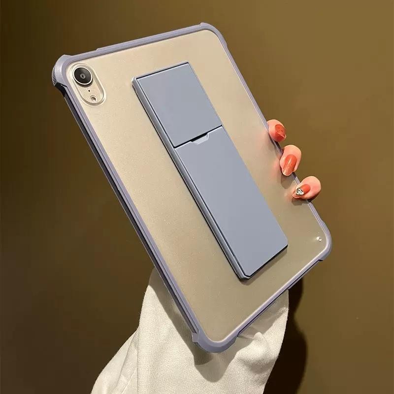เคสใสด้านบางเฉียบสําหรับ Xiaomi Redmi Pad SE 11 นิ้ว Mi Pad 5 Pro 6 Pro พร้อมที่วางขาตั้งฝาครอบพลาสติกแข็งกันกระแทก