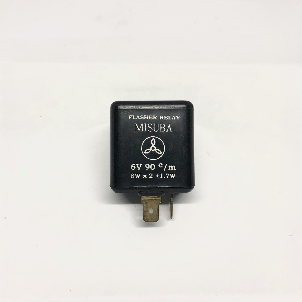 รีเลย์ไฟเลี้ยว 6v 8w, 12v 10w 2ขา รถมอเตอร์ไซค์ relay 6v 12v relay 2ขา รีเลย์ - รูปที่ 2