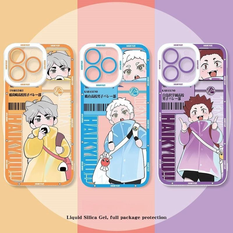 ญี่ปุ่นอะนิเมะวอลเลย์บอล Boy HaikyuuปลอกสําหรับVIVO Y28 Y76 Y75 Y02 Y02T Y02A Y11 V21 V23 Y33 Y51 Y31 Y17S Y50 Y30 V23E Y100 Y03 Y22 Y20 V30Eน่ารักการ์ตูนกรณี