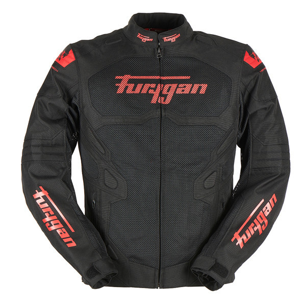 เสื้อแจ็คเก็ต Furygan Atom Vented EVO สี Black/Red