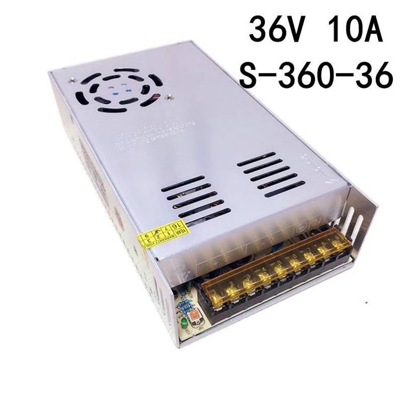 ★Industrial 36V 10A Switching Power Supply 360W Monitoring Power Supply 220V to 36V Drive