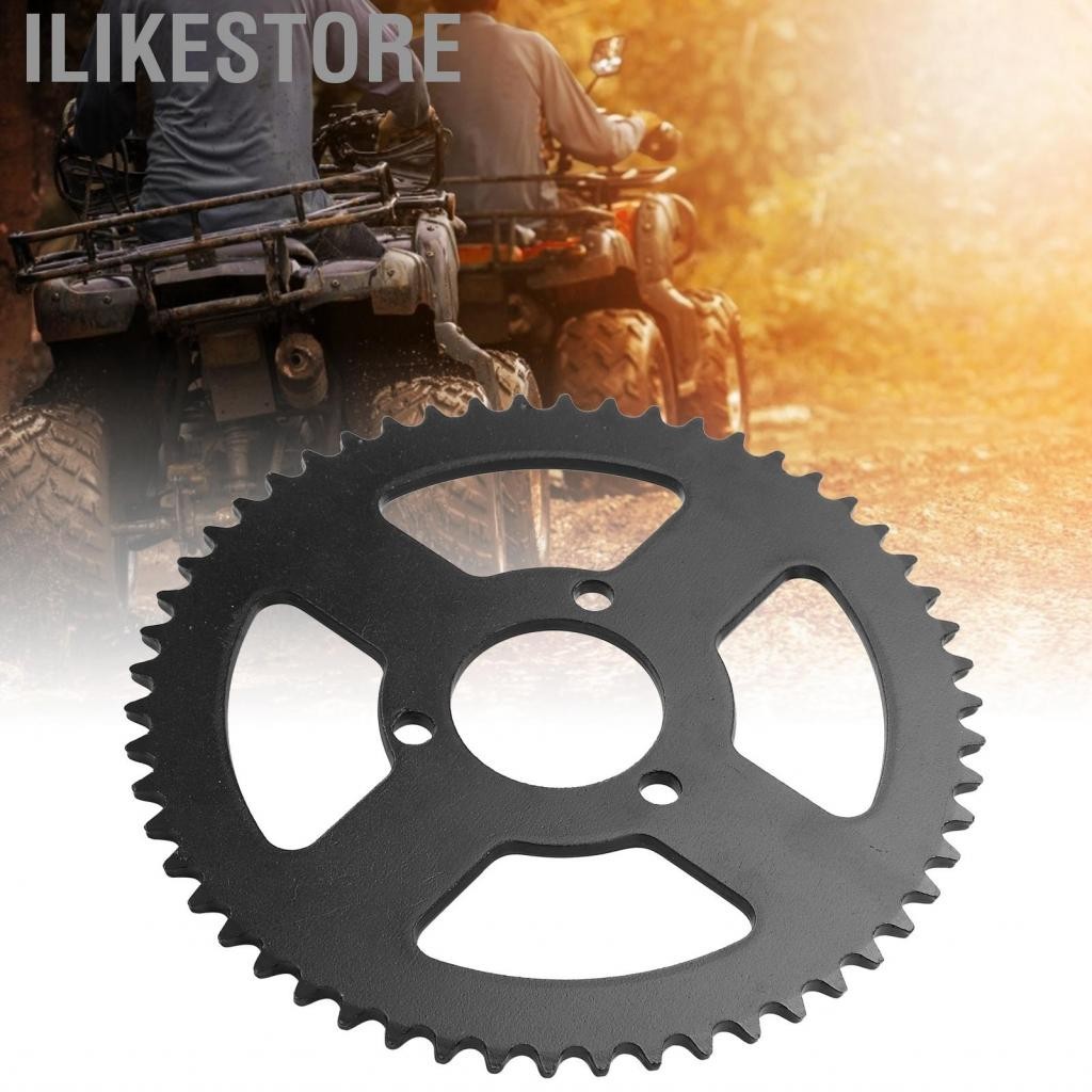 Ilikestore T8F 54T เฟืองเหล็ก 3 รูข้อเหวี่ยงคาร์บอนสำหรับรถจักรยานยนต์ขนาดเล็ก 47/49cc