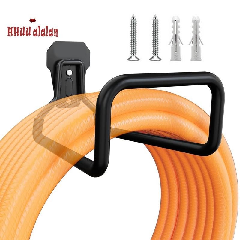 hualalanGarden Hose Holder Wall Mount Duty Water Hose Hanger for Outside Hose Hook for Garden Hose