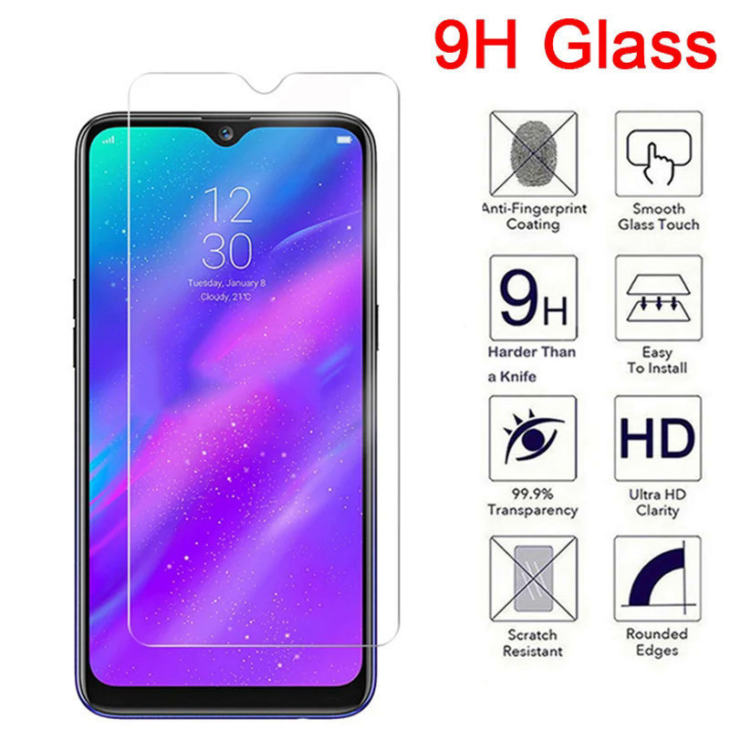 กระจกนิรภัยใสป้องกันแก้วเหมาะสำหรับ OPPO A5 A7 A7X A9 a9xmobile โทรศัพท์แก้วเหมาะสำหรับ OPPO A85 A57