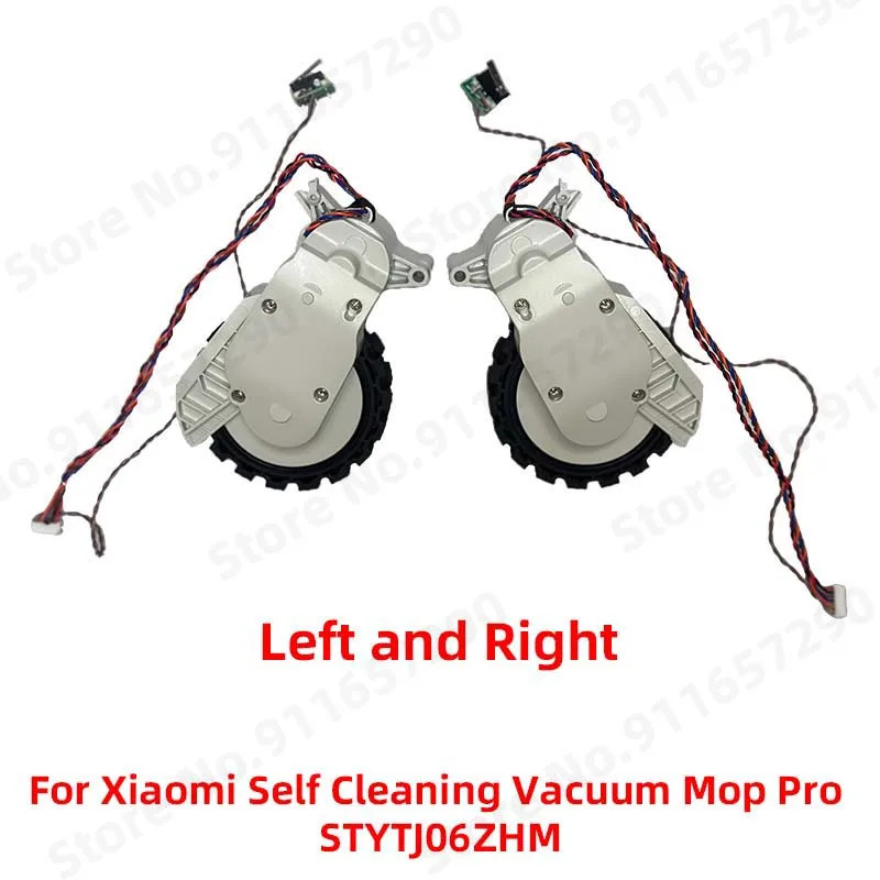 สําหรับ Xiaomi Self ทําความสะอาดสูญญากาศ Mop Pro STYTJ06ZHM ซ้ายและขวาล้อ Dreame Bot W10 W10 Pro ล้ออุปกรณ์เสริม - รูปที่ 5