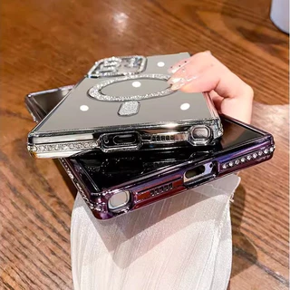 เคส ประดับเพชร สําหรับ Samsung Galaxy S24/S25 S25Fe Ultral S23 S22 Plus A05 A05S A15 A25 A35 A55 A36 A56 A26 A16 A06 062