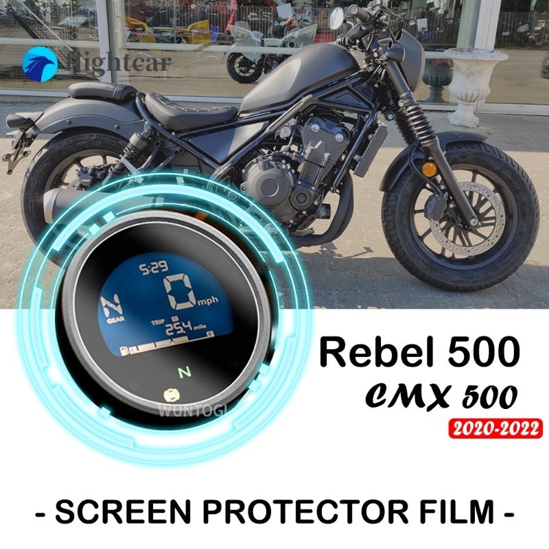 Ft สําหรับ Honda Rebel 500 Rebel500 CMX 500 CM500 2020-2023 อุปกรณ์เสริมแดชบอร์ดป้องกันหน้าจอ CMX500