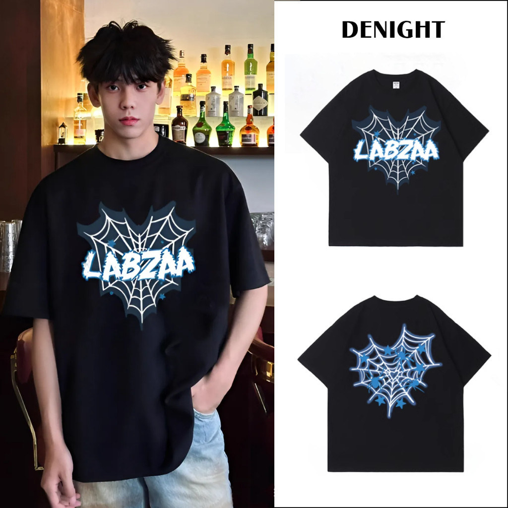 T-Shirtเสื้อยืดพิมพ์ลาย Labzaa Spider ไฮไลท์ผ้าฝ้ายยืดหนา UNISEX Form S-5XL