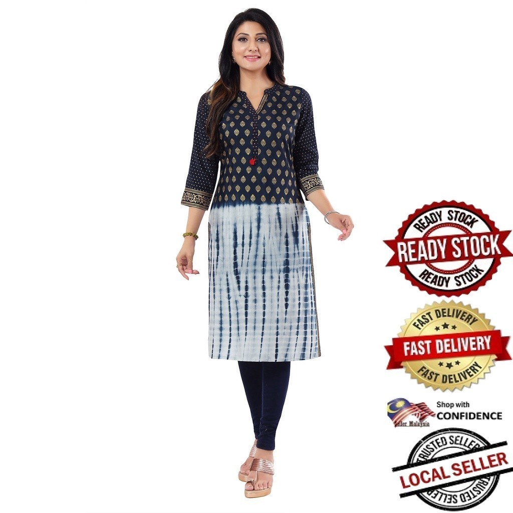 Kurti ผู้หญิงอินเดียออกแบบใหม่ kurti ชุด kurti plus size kurti มุสลิม kurti ชุดพร้อมกางเกง kurti top
