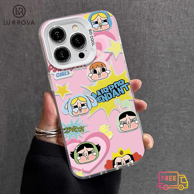 Case สำหรับ OPPO A3 Pro A80 A3X A18 A79 A17 A38 A57 A60 A77S A58 A78 A98 A54 A76 A96 A16 A15 A9 2020 A5 2020 A7 A5S A12 A93 A94 A17K น่ารักตำรวจผู้หญิง TPU โทรศัพท์ Case