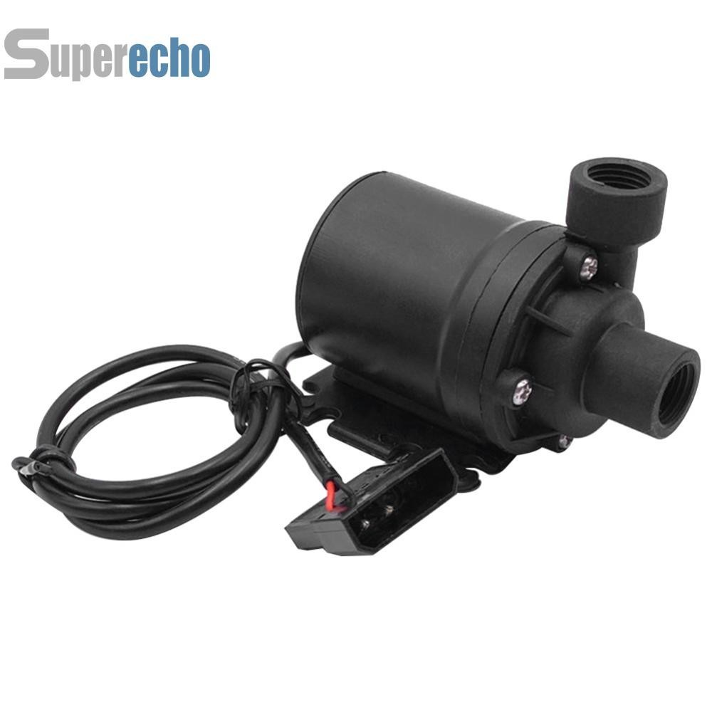 F9 12V ปั๊มน้ํา Molex 4 Pin Connector สําหรับ PC CPU Water Cooling System 9W [superecho.th]