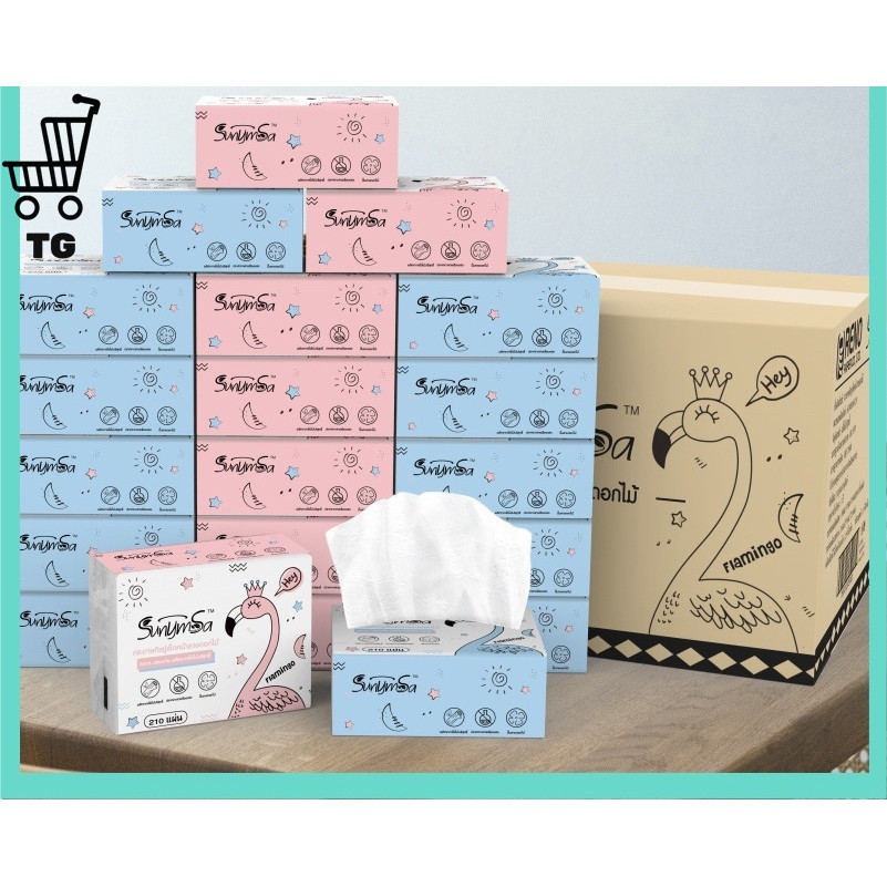 สินค้า​ขายดี กระดาษทิชชู่(1 กล่องแพคเกจ 40) ทิชชู่ยกลัง 40 ห่อ ทิชชู่ทำความสะอาด เหนียว นุ่ม ราคาถูกคุณภาพดี G2031