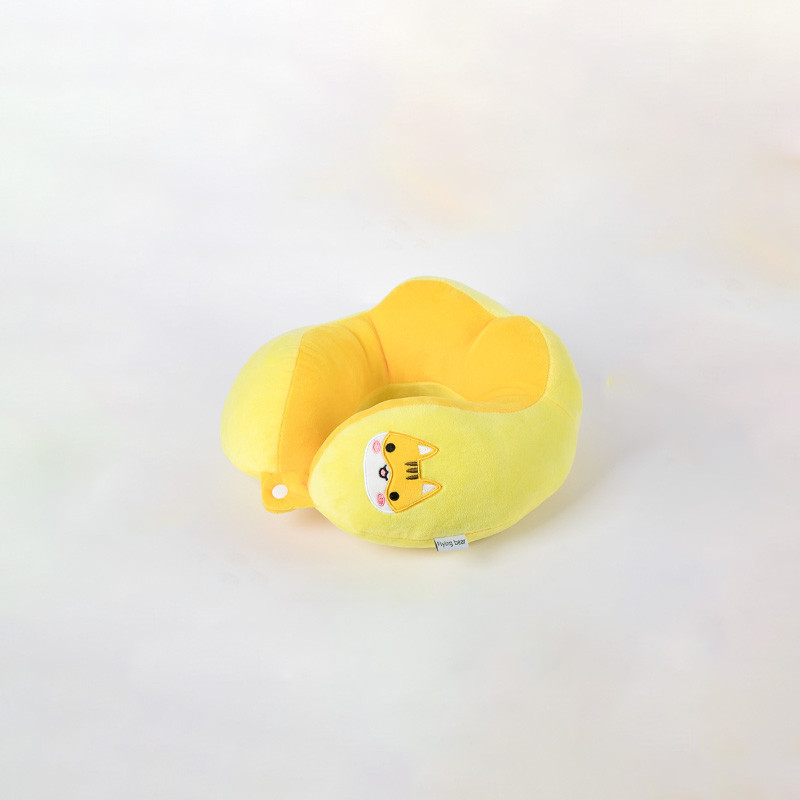 Mousoon Hump หมอนรองคอรูปตัว U สีเขียวไดโนเสาร์เย็บปักถักร้อย Travel Car Office Nap หมอน