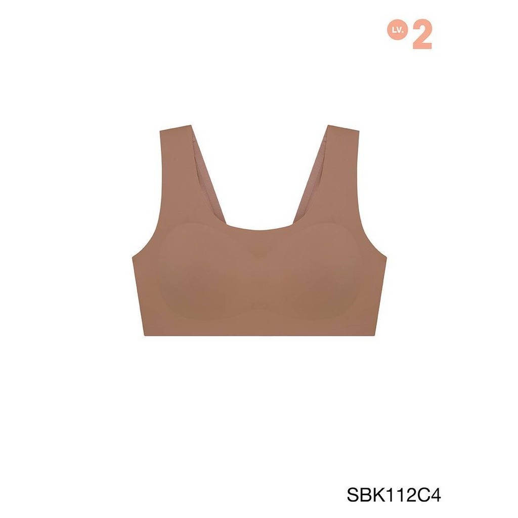SABINA FOREVER YOUNG Soft Collection Level 2 เสื้อชั้นในไม่มีโครง รหัส SBK112C4 สีเนื้อแทน