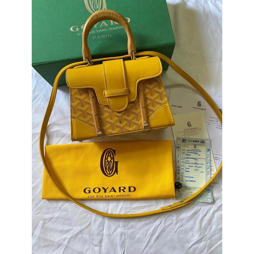 [คุณภาพสูงพิเศษ] goyard goyard Saigon mini กระเป๋าสะพายไหล่แบบพกพา