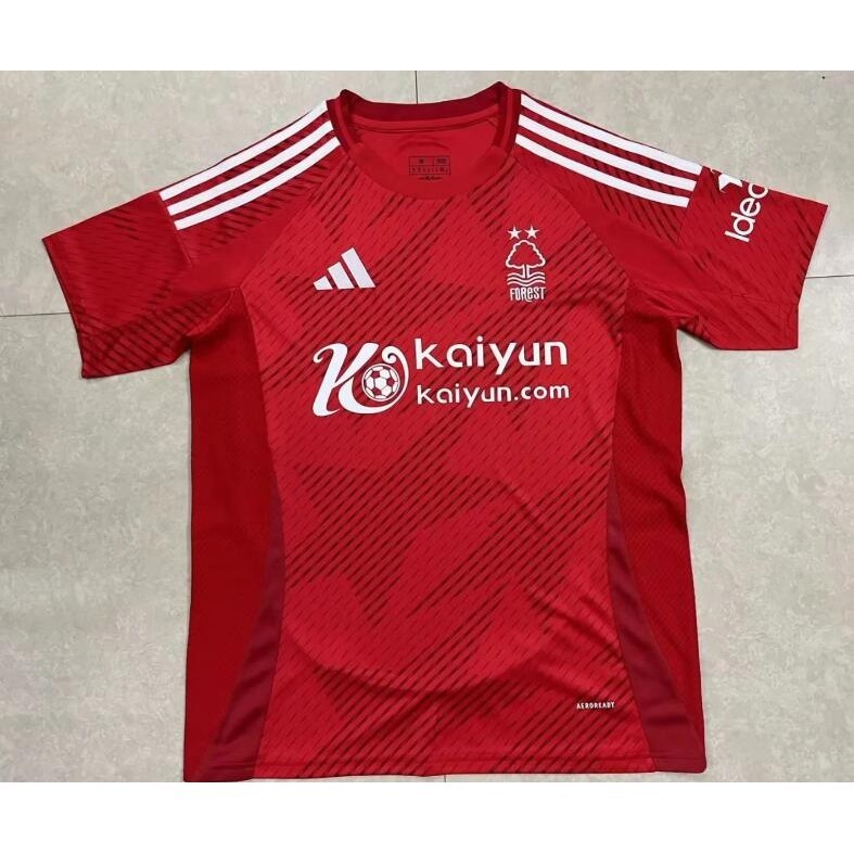 แฟน ๆ 24-25 Nottingham Forest Home เสื้อฟุตบอลคุณภาพสูง JERSEY กีฬา AAA+