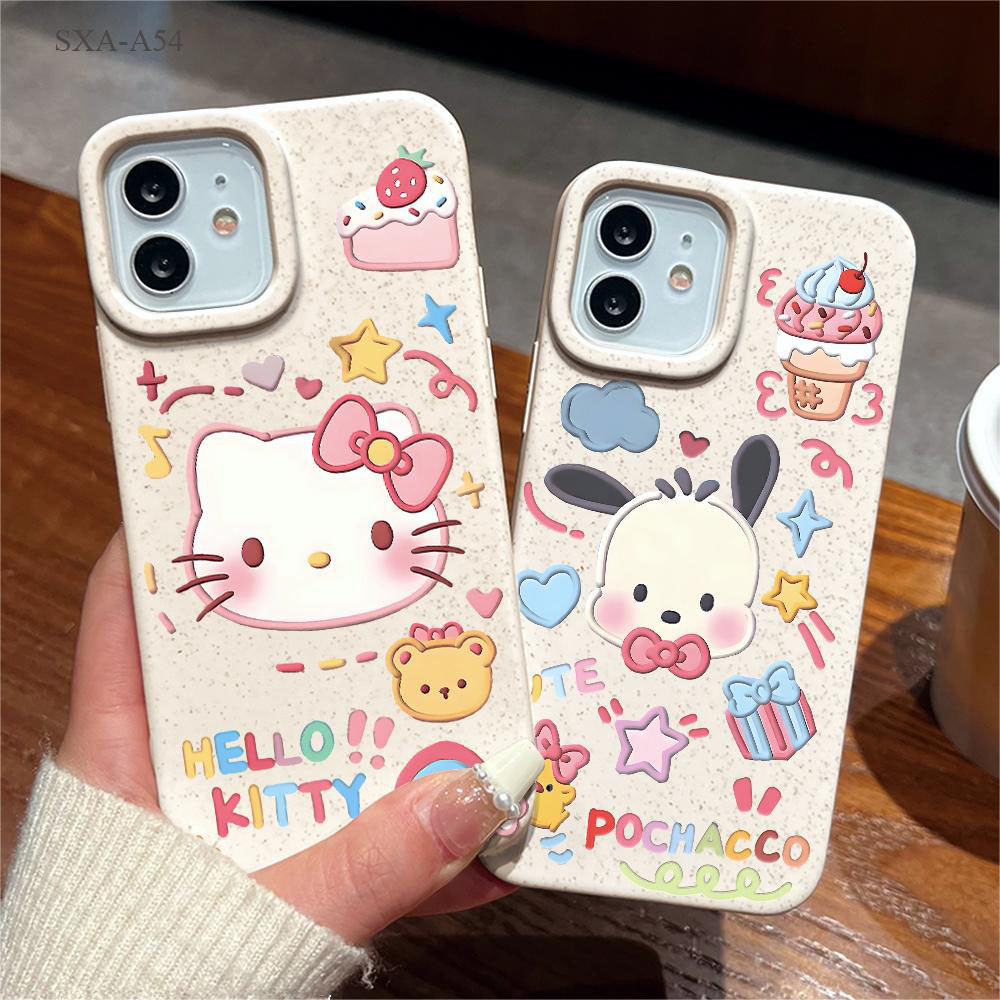 เคส For Samsung Galaxy A55 A54 A06 A53 A50S A05 A05S A12 A23 A24 A04S A03 A03S A14 A15 A20 A20S A11 A50 A51 4G 5G XMK