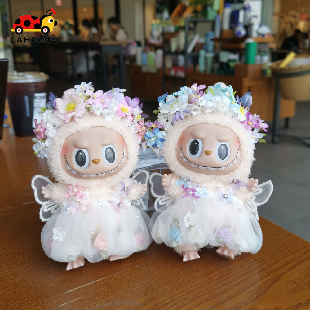 Lahomia ชุด labubu have a seat 15ซม. ชิ้นของ Handcrafted Beautyสมบัติคํา: การบวกที่ยอดเยี่ยมให้กับตกแต่งบ้านใด ๆ